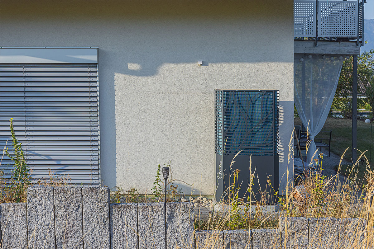 Modernisierter Heizraum nach Abschluss der Sanierung
